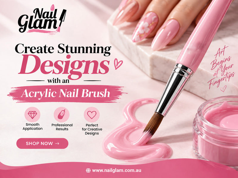 Create Stunning Designs With an Acrylic Nail Brush