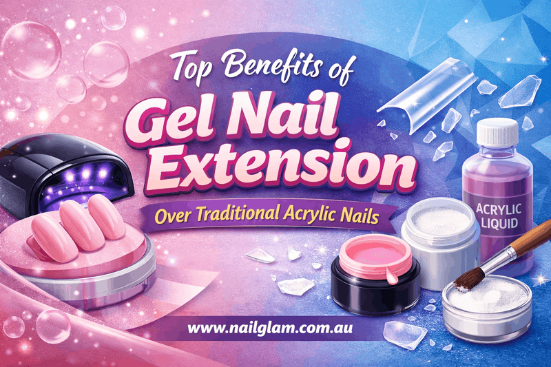 Top Benefits of Gel Nail Extension Over Traditional Acrylic Nails