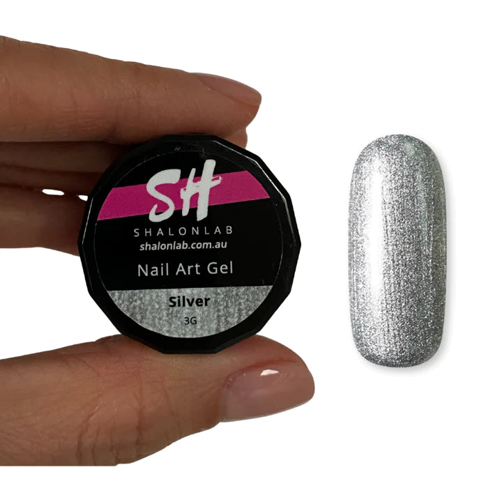 Nail Art Gel - Silver